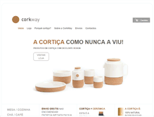 Tablet Screenshot of corkway.pt